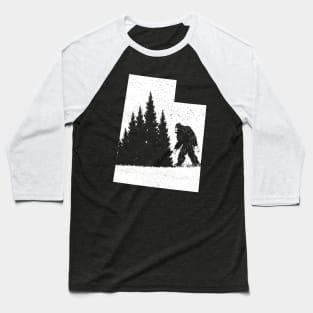 Utah Bigfoot Baseball T-Shirt